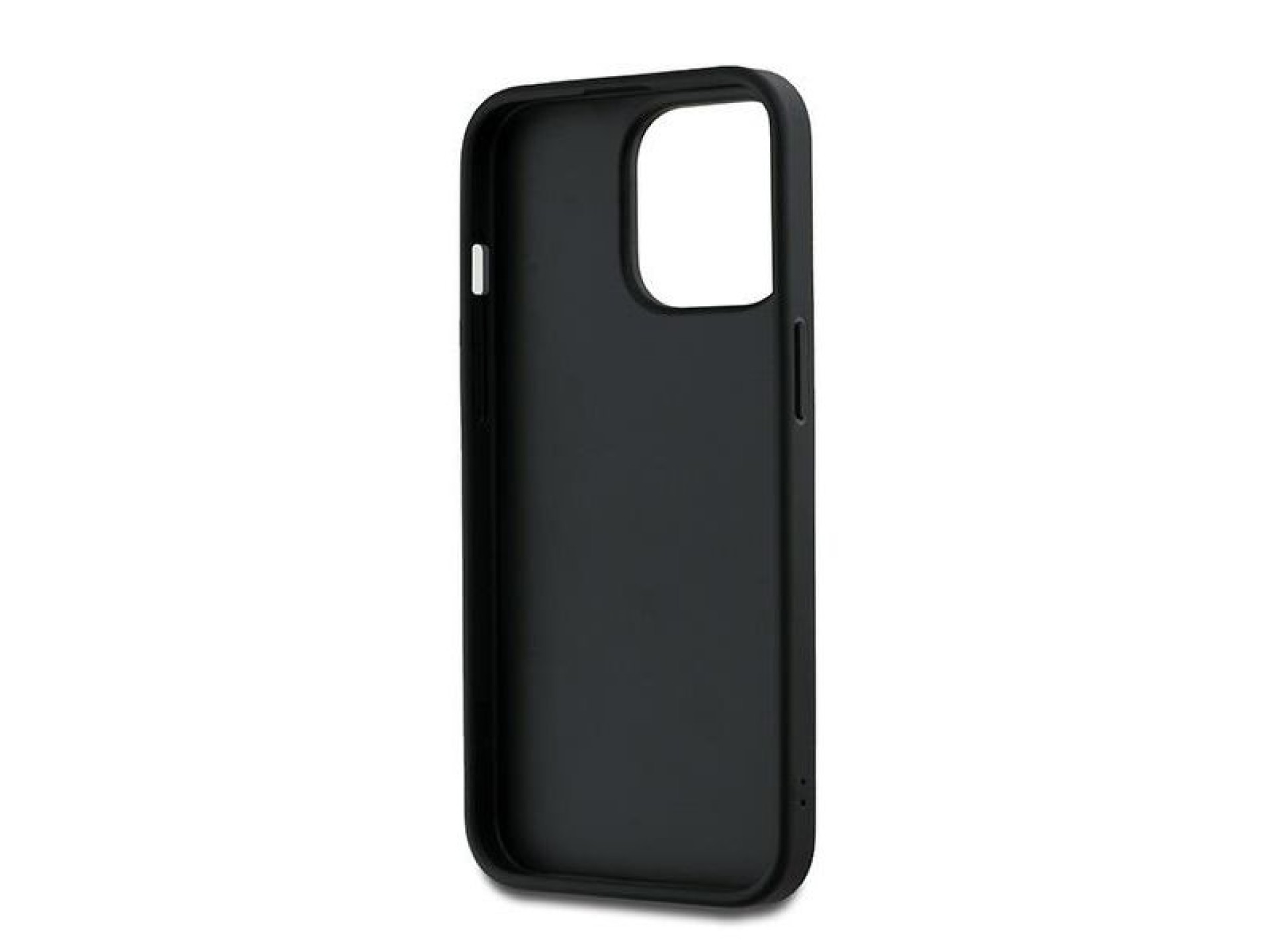 DKNY Wrist Strap Stock Logo case for iPhone 14 Pro - black