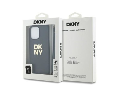 DKNY Wrist Strap Stock Logo case for iPhone 14 Pro Max - black DKNY Wrist Strap Stock Logo case for iPhone 14 Pro Max - black