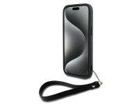 DKNY Wrist Strap Stock Logo case for iPhone 14 / 15 / 13 - black DKNY Wrist Strap Stock Logo case for iPhone 14 / 15 / 13 - black