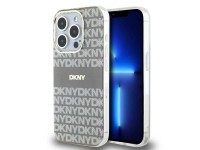 Funda DKNY IML Mono & Stripe MagSafe para iPhone 15 Pro Max - beige Funda DKNY IML Mono & Stripe MagSafe para iPhone 15 Pro Max - beige