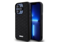 DKNY 3D Rubber Repeat Pattern case for iPhone 15 Pro - black DKNY 3D Rubber Repeat Pattern case for iPhone 15 Pro - black