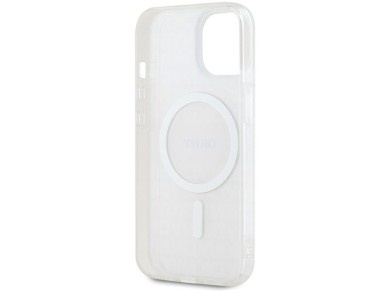 Funda MagSafe DKNY IML Mono & Stripe para iPhone 15 Plus / 14 Plus - Rosa
