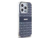 DKNY IML Mono & Stripe MagSafe case for iPhone 15 Pro - blue