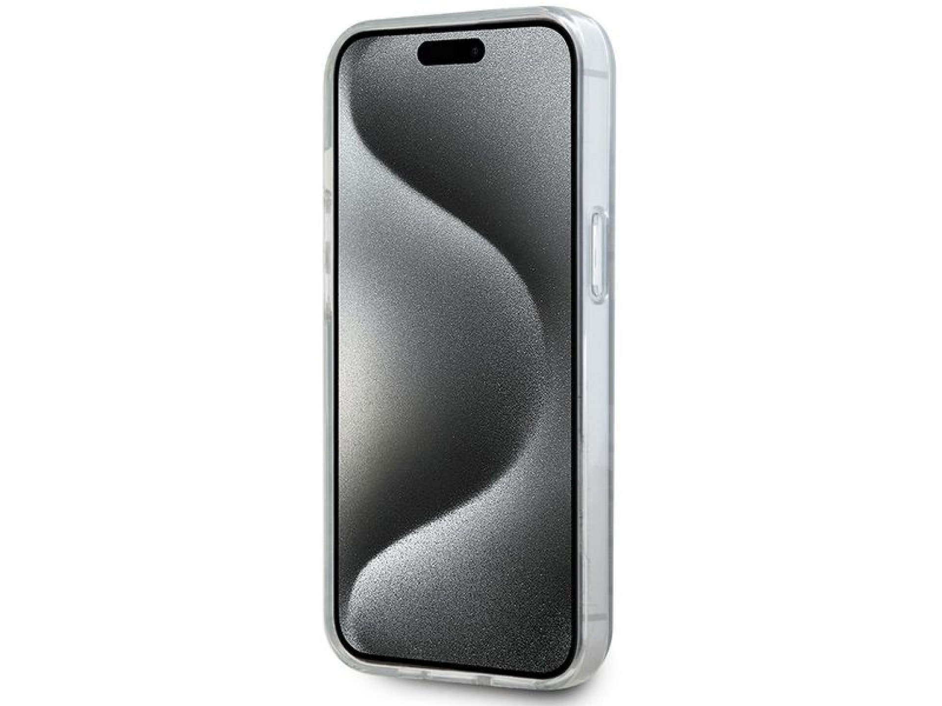 DKNY IML Mono & Stripe MagSafe Case for iPhone 15 Plus / 14 Plus - Black