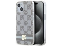 Funda MagSafe DKNY IML con estampado a cuadros monocromático y rayas estampadas para iPhone 15 Plus Funda MagSafe DKNY IML con estampado a cuadros monocromático y rayas estampadas para iPhone 15 Plus