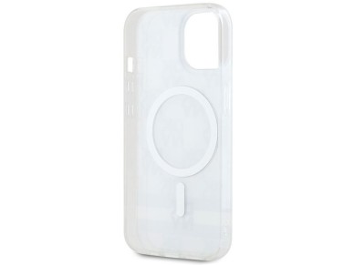 DKNY IML Checkered Mono Pattern & Printed Stripes MagSafe Case for iPhone 15 Plus / 14 Plus - Beige DKNY IML Checkered Mono Pattern & Printed Stripes MagSafe Case for iPhone 15 Plus / 14 Plus - Beige