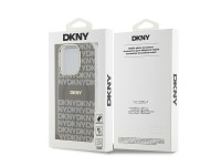 DKNY IML Mono & Stripe MagSafe case for iPhone 15 Pro - beige DKNY IML Mono & Stripe MagSafe case for iPhone 15 Pro - beige