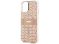 Capa DKNY IML Mono & Stripe MagSafe para iPhone 15/14/13 - rosa Capa DKNY IML Mono & Stripe MagSafe para iPhone 15/14/13 - rosa