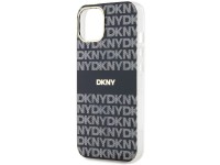 Funda DKNY IML Mono & Stripe MagSafe para iPhone 15/14/13 - Negra Funda DKNY IML Mono & Stripe MagSafe para iPhone 15/14/13 - Negra