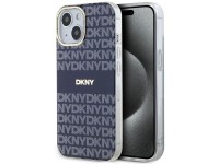 Funda DKNY IML Mono & Stripe MagSafe para iPhone 15 / 14 / 13 - azul Funda DKNY IML Mono & Stripe MagSafe para iPhone 15 / 14 / 13 - azul