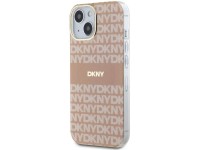 Capa DKNY IML Mono & Stripe MagSafe para iPhone 15/14/13 - rosa Capa DKNY IML Mono & Stripe MagSafe para iPhone 15/14/13 - rosa