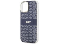 Funda DKNY IML Mono & Stripe MagSafe para iPhone 15 / 14 / 13 - azul Funda DKNY IML Mono & Stripe MagSafe para iPhone 15 / 14 / 13 - azul