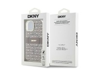 Funda DKNY IML Mono & Stripe MagSafe para iPhone 15 / 14 / 13 - beige Funda DKNY IML Mono & Stripe MagSafe para iPhone 15 / 14 / 13 - beige