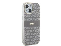 Funda DKNY IML Mono & Stripe MagSafe para iPhone 15 / 14 / 13 - beige Funda DKNY IML Mono & Stripe MagSafe para iPhone 15 / 14 / 13 - beige