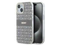 Funda DKNY IML Mono & Stripe MagSafe para iPhone 15 / 14 / 13 - beige Funda DKNY IML Mono & Stripe MagSafe para iPhone 15 / 14 / 13 - beige