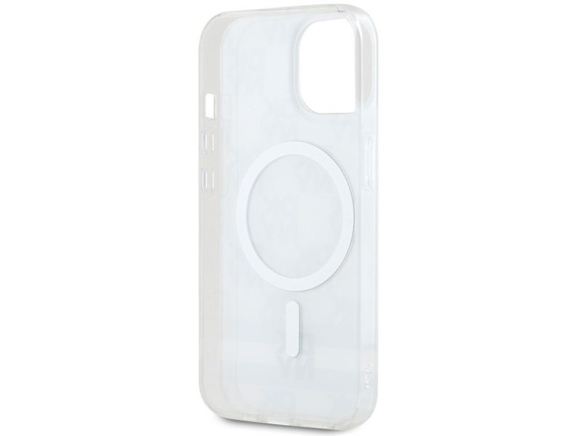 DKNY IML Checkered Mono Pattern & Printed Stripes MagSafe case for iPhone 15 / 14 / 13 - beige
