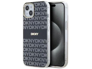 Capa DKNY IML Mono & Stripe MagSafe para iPhone 15/14/13 - Preta Capa DKNY IML Mono & Stripe MagSafe para iPhone 15/14/13 - Preta