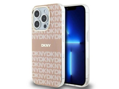 DKNY IML Mono & Stripe MagSafe case for iPhone 13 Pro / 13 - pink DKNY IML Mono & Stripe MagSafe case for iPhone 13 Pro / 13 - pink