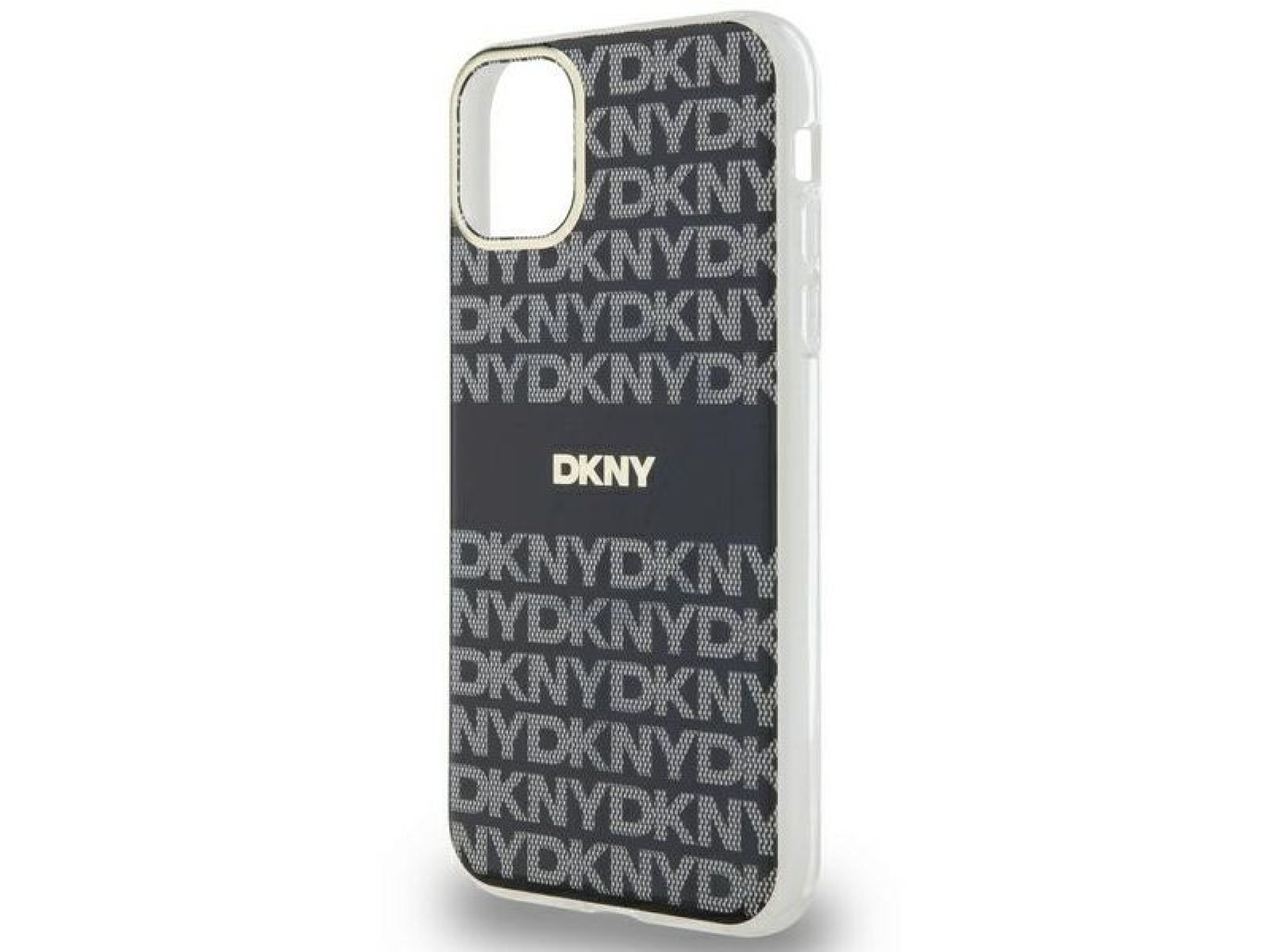 DKNY IML Mono & Stripe MagSafe case for iPhone 11 / Xr - black