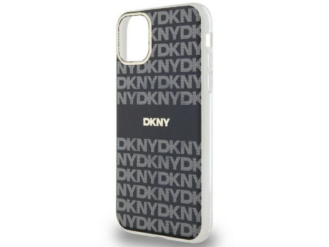 DKNY IML Mono & Stripe MagSafe case for iPhone 11 / Xr - black
