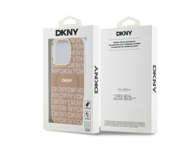 DKNY IML Mono & Stripe MagSafe case for iPhone 13 Pro / 13 - pink DKNY IML Mono & Stripe MagSafe case for iPhone 13 Pro / 13 - pink