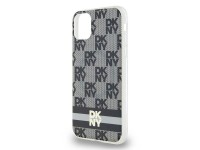 DKNY IML Checkered Mono Pattern & Printed Stripes MagSafe Case for iPhone 11 / Xr - Black DKNY IML Checkered Mono Pattern & Printed Stripes MagSafe Case for iPhone 11 / Xr - Black