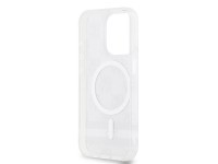 Capa MagSafe DKNY IML com estampa xadrez monocromática e listras para iPhone 13 Pro / 13 - Preta Capa MagSafe DKNY IML com estampa xadrez monocromática e listras para iPhone 13 Pro / 13 - Preta