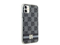 DKNY IML Checkered Mono Pattern & Printed Stripes MagSafe Case for iPhone 11 / Xr - Black DKNY IML Checkered Mono Pattern & Printed Stripes MagSafe Case for iPhone 11 / Xr - Black