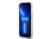 Capa MagSafe DKNY IML com estampa xadrez monocromática e listras para iPhone 13 Pro / 13 - Preta Capa MagSafe DKNY IML com estampa xadrez monocromática e listras para iPhone 13 Pro / 13 - Preta