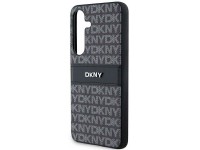 DKNY Leather Mono Stripe & Metal Logo case for Samsung Galaxy S24+ - black DKNY Leather Mono Stripe & Metal Logo case for Samsung Galaxy S24+ - black