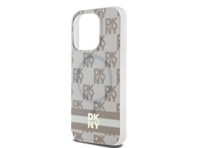 DKNY IML Checkered Mono Pattern & Printed Stripes MagSafe case for iPhone 13 Pro Max - beige DKNY IML Checkered Mono Pattern & Printed Stripes MagSafe case for iPhone 13 Pro Max - beige