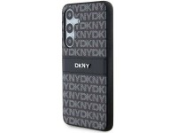 DKNY Leather Mono Stripe & Metal Logo case for Samsung Galaxy S24 - black DKNY Leather Mono Stripe & Metal Logo case for Samsung Galaxy S24 - black