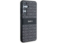 DKNY Leather Mono Stripe & Metal Logo case for Samsung Galaxy S24 - black DKNY Leather Mono Stripe & Metal Logo case for Samsung Galaxy S24 - black