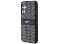 DKNY Leather Mono Stripe & Metal Logo case for Samsung Galaxy S24+ - black DKNY Leather Mono Stripe & Metal Logo case for Samsung Galaxy S24+ - black