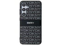 DKNY Leather Mono Stripe & Metal Logo case for Samsung Galaxy S24+ - black DKNY Leather Mono Stripe & Metal Logo case for Samsung Galaxy S24+ - black