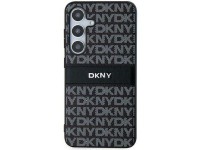 DKNY Leather Mono Stripe & Metal Logo case for Samsung Galaxy S24 - black DKNY Leather Mono Stripe & Metal Logo case for Samsung Galaxy S24 - black