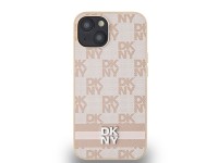 Funda DKNY de piel con estampado a cuadros monocromático y rayas estampadas para iPhone 15 / 14 / 13 Funda DKNY de piel con estampado a cuadros monocromático y rayas estampadas para iPhone 15 / 14 / 13