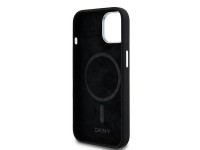 DKNY Liquid Silicone Small Metal Logo MagSafe Case for iPhone 15 Plus / 14 Plus - Black DKNY Liquid Silicone Small Metal Logo MagSafe Case for iPhone 15 Plus / 14 Plus - Black