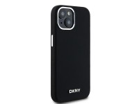 DKNY Liquid Silicone Small Metal Logo MagSafe Case for iPhone 15 Plus / 14 Plus - Black DKNY Liquid Silicone Small Metal Logo MagSafe Case for iPhone 15 Plus / 14 Plus - Black