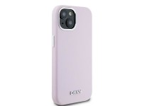 DKNY Liquid Silicone Small Metal Logo MagSafe Case for iPhone 15 Plus / 14 Plus - Pink DKNY Liquid Silicone Small Metal Logo MagSafe Case for iPhone 15 Plus / 14 Plus - Pink