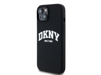 DKNY Liquid Silicone White Printed Logo MagSafe Case for iPhone 15 Plus / 14 Plus - Black DKNY Liquid Silicone White Printed Logo MagSafe Case for iPhone 15 Plus / 14 Plus - Black