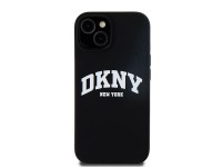 DKNY Liquid Silicone White Printed Logo MagSafe Case for iPhone 15 Plus / 14 Plus - Black DKNY Liquid Silicone White Printed Logo MagSafe Case for iPhone 15 Plus / 14 Plus - Black