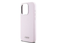 DKNY Liquid Silicone Small Metal Logo MagSafe case for iPhone 14 Pro - pink DKNY Liquid Silicone Small Metal Logo MagSafe case for iPhone 14 Pro - pink