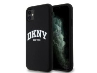 DKNY Liquid Silicone White Printed Logo MagSafe Case for iPhone 11/Xr - Black DKNY Liquid Silicone White Printed Logo MagSafe Case for iPhone 11/Xr - Black