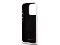 DKNY Liquid Silicone Small Metal Logo MagSafe case for iPhone 14 Pro - pink DKNY Liquid Silicone Small Metal Logo MagSafe case for iPhone 14 Pro - pink