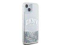 Funda DKNY Liquid Glitter con logo grande para iPhone 15 / 14 / 13 - blanca Funda DKNY Liquid Glitter con logo grande para iPhone 15 / 14 / 13 - blanca