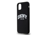 DKNY Liquid Silicone White Printed Logo MagSafe Case for iPhone 11/Xr - Black DKNY Liquid Silicone White Printed Logo MagSafe Case for iPhone 11/Xr - Black