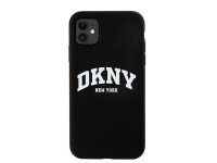 DKNY Liquid Silicone White Printed Logo MagSafe Case for iPhone 11/Xr - Black DKNY Liquid Silicone White Printed Logo MagSafe Case for iPhone 11/Xr - Black