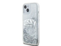 Funda DKNY Liquid Glitter con logo grande para iPhone 15 / 14 / 13 - blanca Funda DKNY Liquid Glitter con logo grande para iPhone 15 / 14 / 13 - blanca