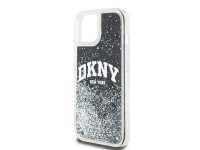 Funda DKNY Liquid Glitter con logo grande para iPhone 15 Plus / 14 Plus - Negra Funda DKNY Liquid Glitter con logo grande para iPhone 15 Plus / 14 Plus - Negra